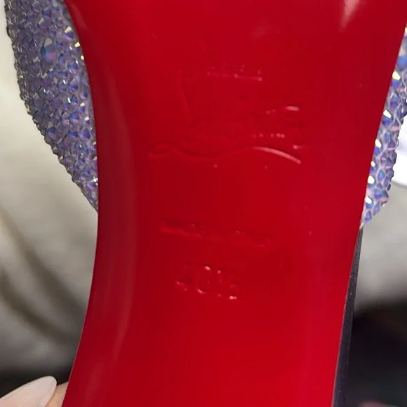 Christian Louboutin Me Dolly Strass 100 - Picture 5 of 9